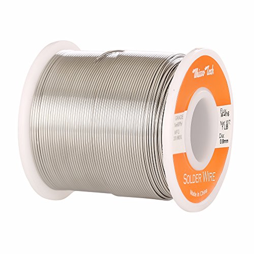 Whizzotech Solder Wire 60/40 Tin/Lead Sn60Pb40 with Flux Rosin Core for Electrical Soldering 1lb Diameter 0.032 Inch/0.8mm - Thumbnail 6