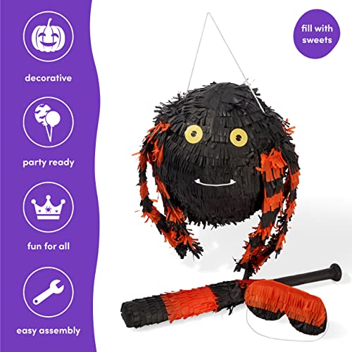 THE TWIDDLERS Pentolaccia Halloween Ragno, con