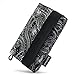 GUGGIARI® Portafoglio Uomo Slim, Morbido e Flessibile, dotato di un Sistema di Protezione RFID - Porta Carte di Credito, Contanti e Chiavi (Microfibra, Black - Dragon)