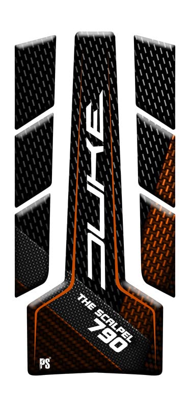 3D Tankaufkleber Für KTM Duke 790 - Tankschutz Aus Polyurethanharz