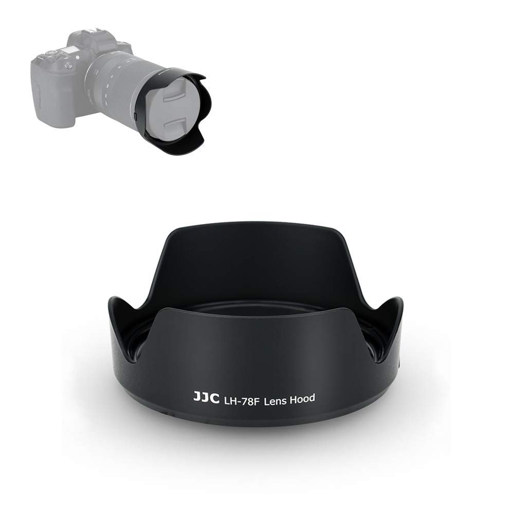 Jjc Light Dedicated Lens Hood For Canon Rf 24-240Mm F4-6.3 Is Usm Lens Replaces Canon Ew-78F Lens Hood