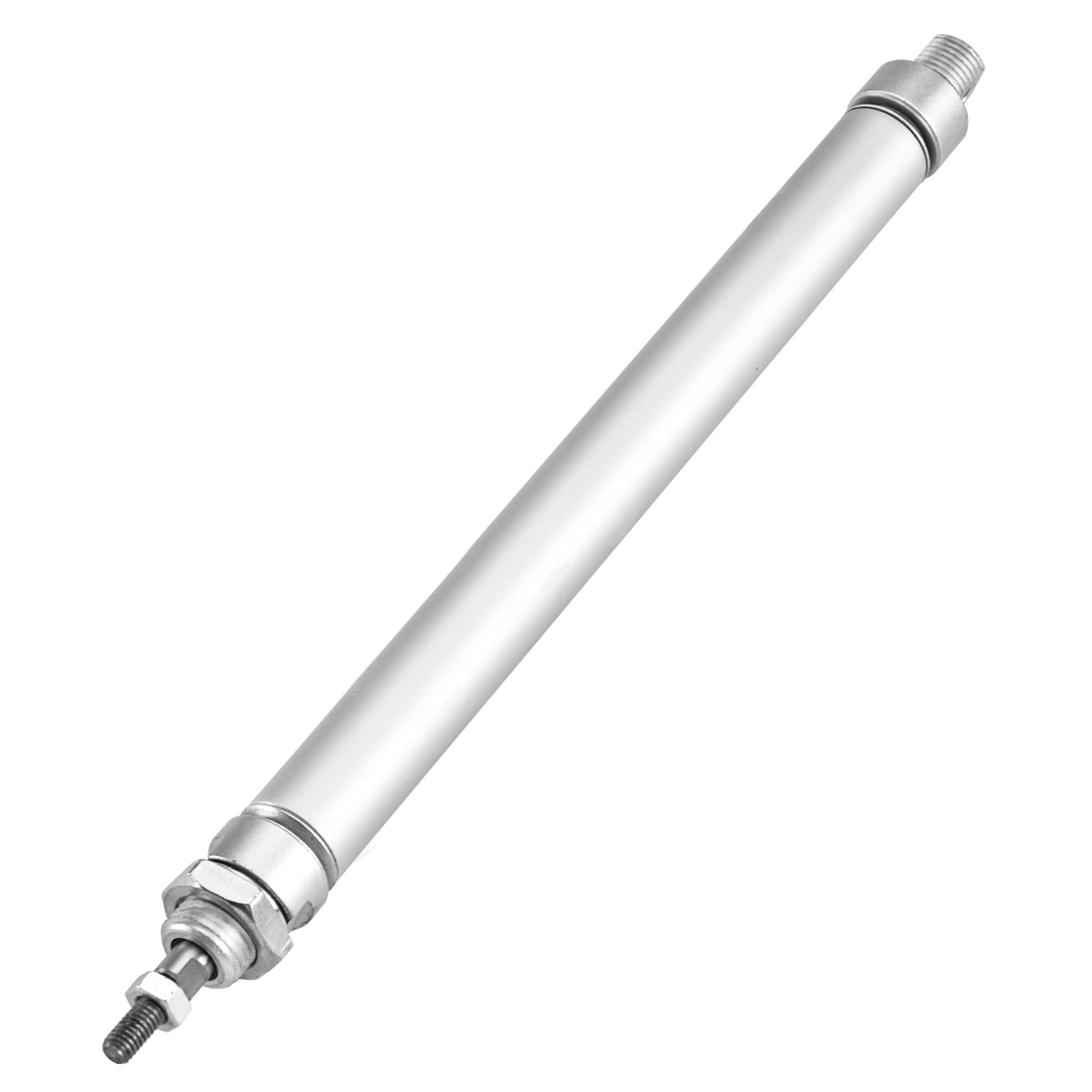 Heschen pneumatyczny wąski cylinder powietrza MAL 16-200 M5 port 16 mm otwór 200 mm skokowy podwójne działanie