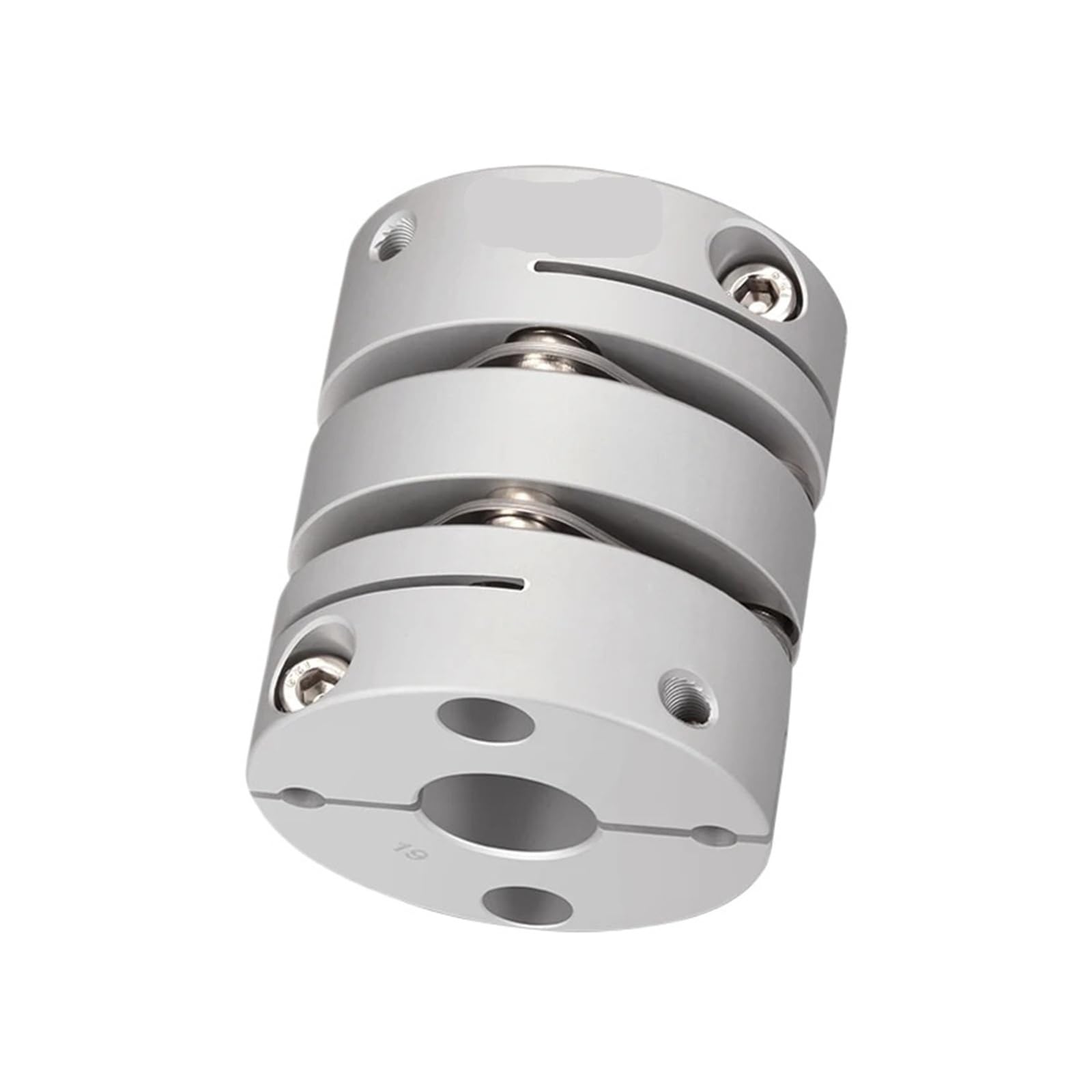 Accouplement d'arbre de serrage à double diaphragme série GL - 1 pièce d'accouplement à disque flexible en alliage d'aluminium(GL-56X64)