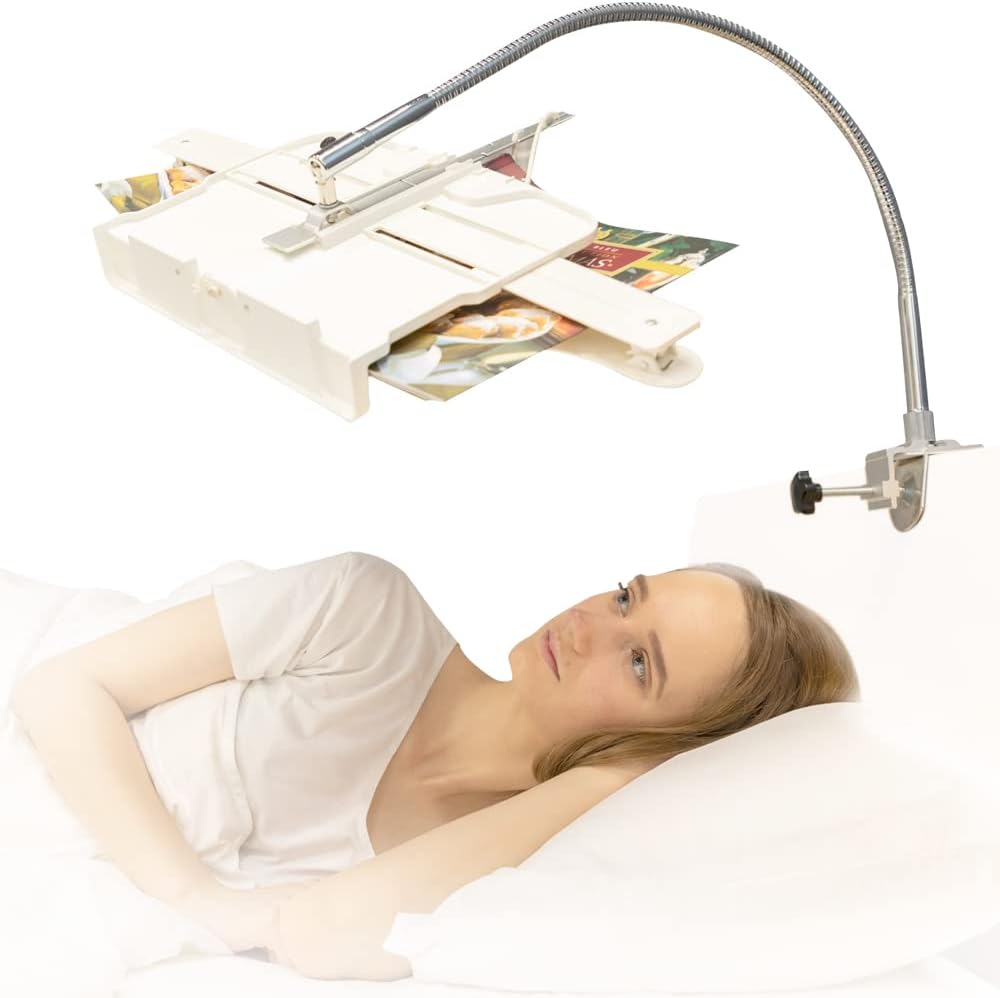 ROUNDS Book Stand for Bed Lying Down Reading Adjustable Book Holder Book arm Stand Bed Book arm Reading