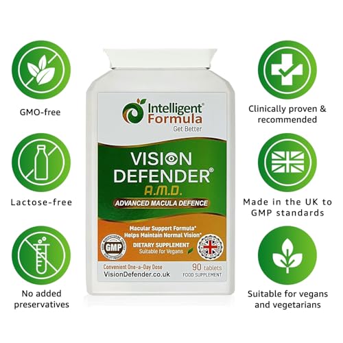 Intelligent Formula VDAMD90 Amd Eye Supplement Nutrient Absorption