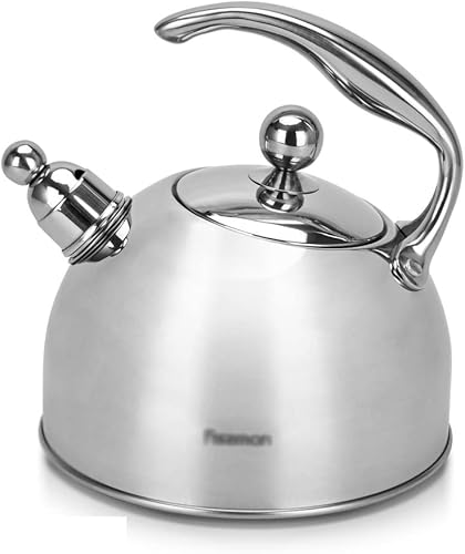 Miniatura 1 de ZHUHW - Hervidor silbante para café tetera estufa de inducción de acero inoxidable