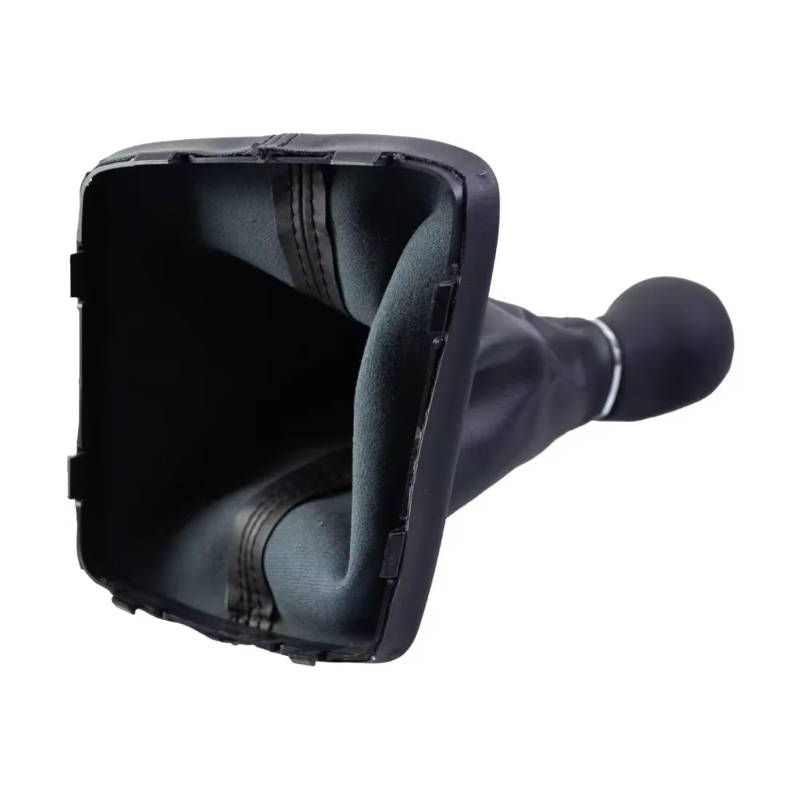 Kompatibel Mit Seat Für Leon III MK3 5 Türen LHD 2012 2013 2014 2015 2016 2017 2018 2019 2020 5/6 Gang Schaltknauf Gamasche Kofferraumabdeckung Auto-Schalthebel