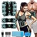 Electroestimulador Muscular Abdominales, EMS Estimulación USB Recargable ABS Trainer para Abdomen/Brazo/Piernas/Cintura