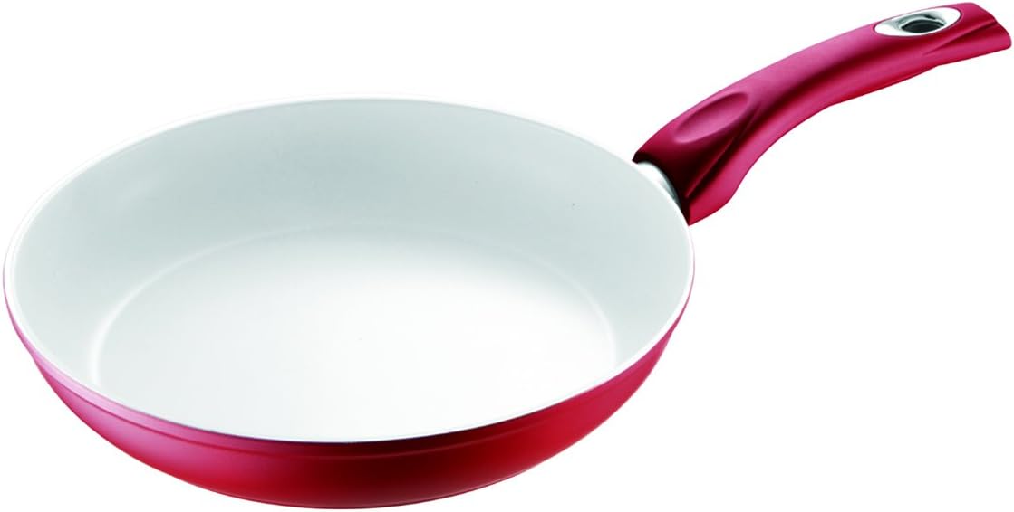 Bialetti Aeternum Red 7194 Fry Pan, 12-inch
