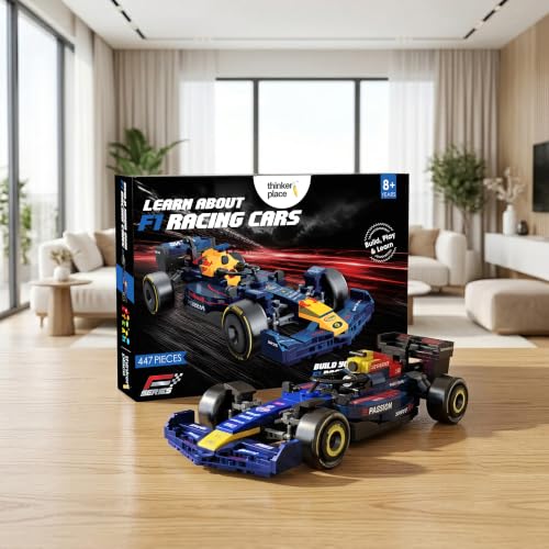 Image of Gallop F1 Race Car Building Block Toy Set for 7+ (447 Pcs)