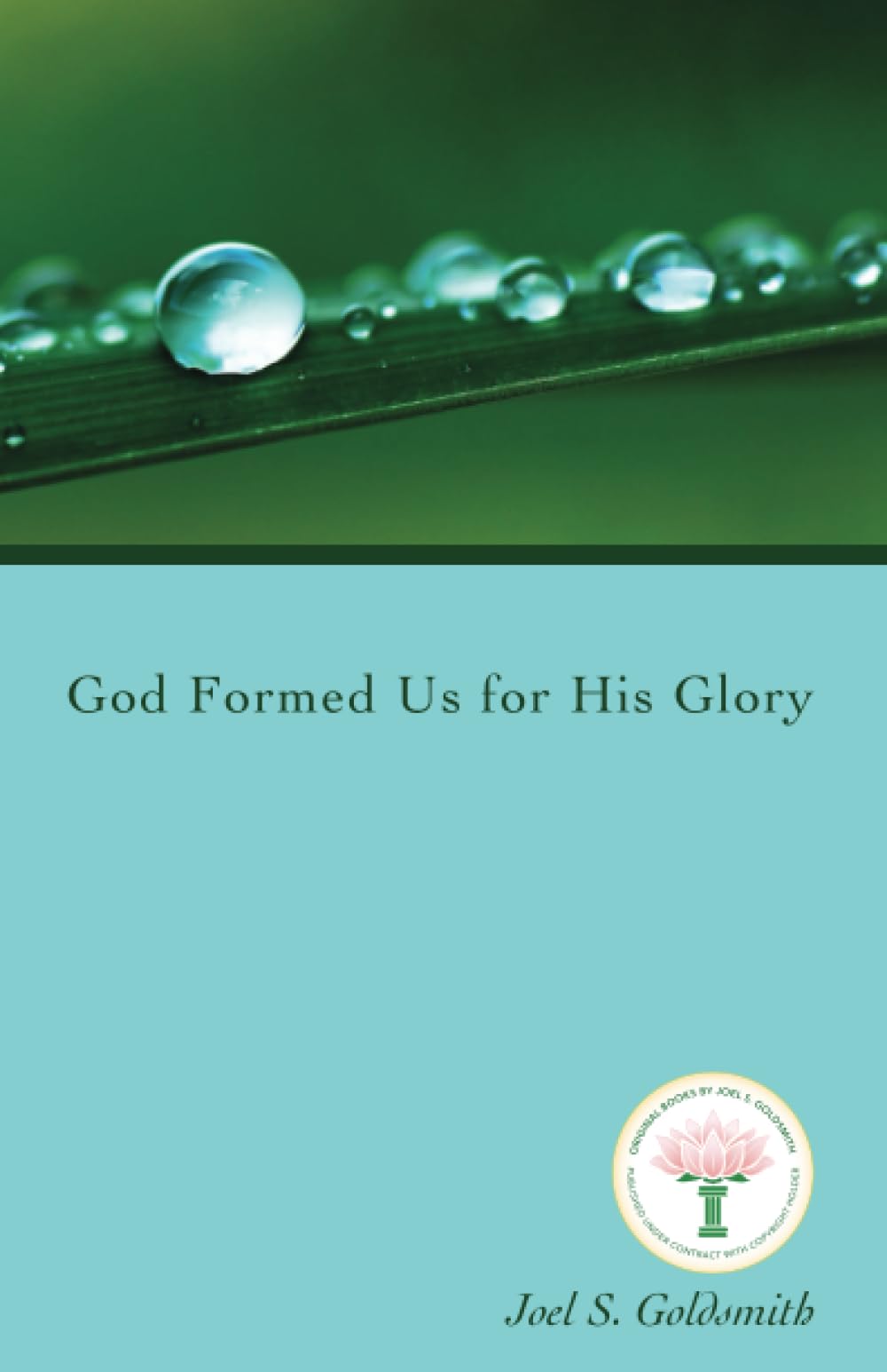 God Formed Us for His Glory (Letters)