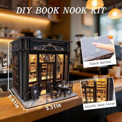 Retro Coffee Shop Book Nook Kit thumbnail 2