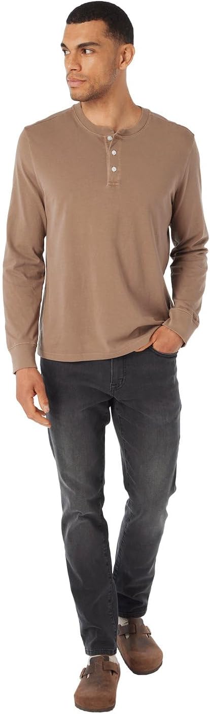 Fair Harbor The Saltaire Henley –– Men's Classic Long Sleeve Henley –– Incredibly Soft and Lightweight - Image 6