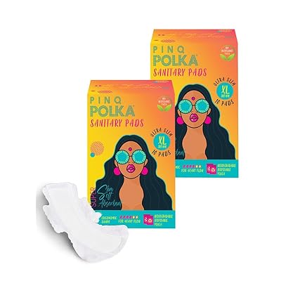 PINQ POLKA Sanitary Pads...