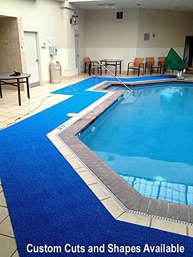 Miniatura 4 de Alfombrillas de malla de drenaje de vinilo de 3.9 x 5.9 ft, sin respaldo.