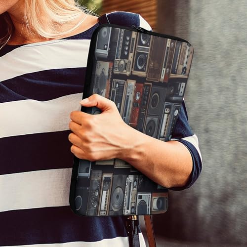 Funda portátil 17 contra caídas accidentales con interior acolchado suave 7