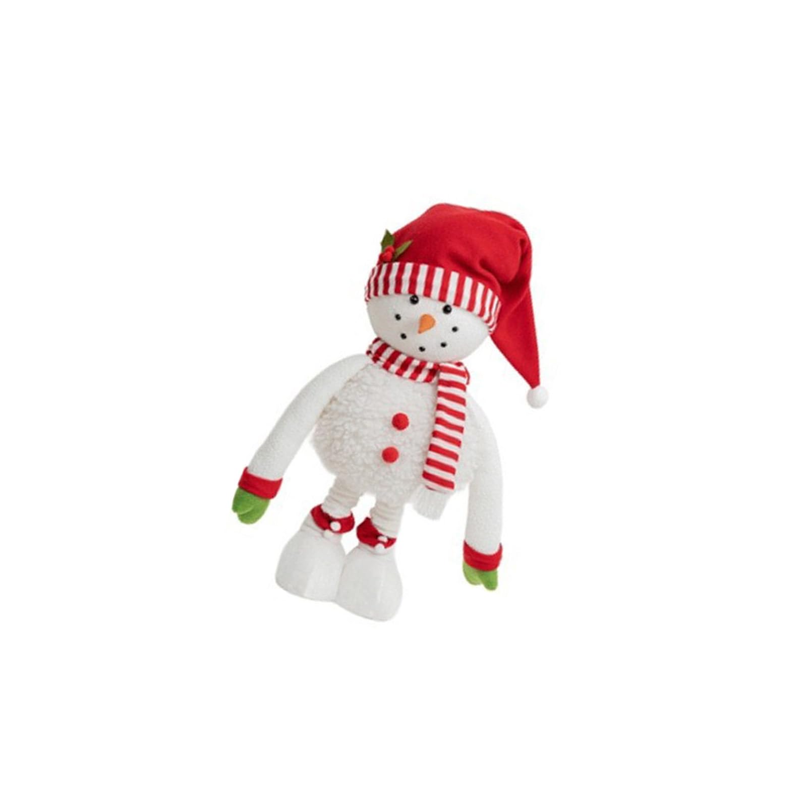 Kalttoy Recyclable Extendable Snowfigure Holiday Display Weather Immune Plan Excellent for Telecommute Cyclical Garnishes Snowfigure Garden Deck