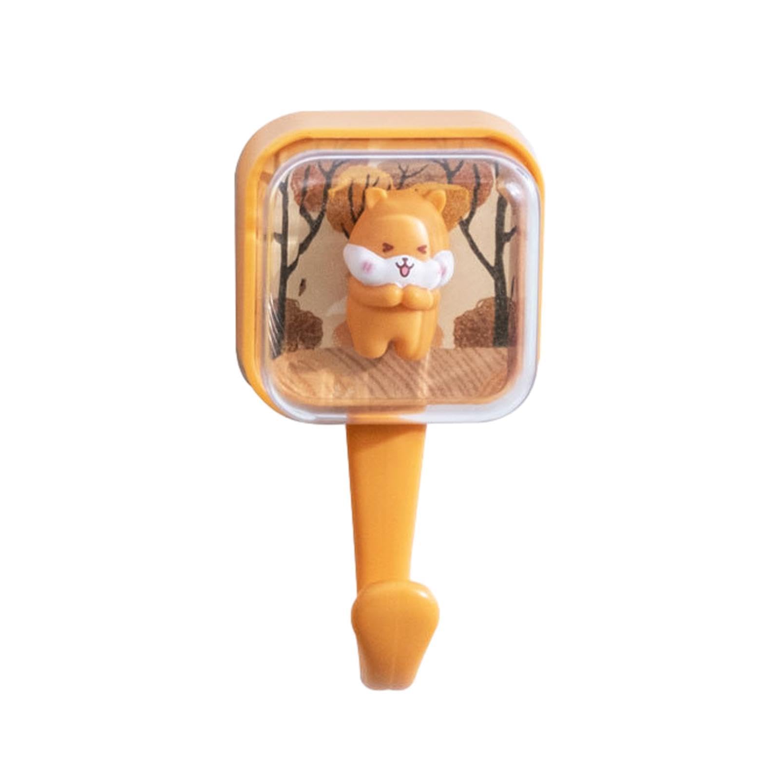 Ganci da parete a forma di animale, ganci creativi e da parete con animali che saltano, ganci decorativi estetici per cucina, soggiorno, decorazione da parete
