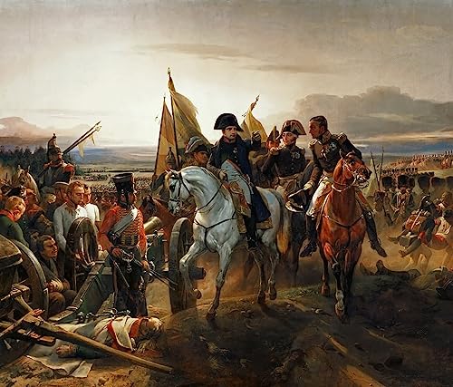 La bataille de Friedland par Horace Vernet affiche toile paysage pour bureau 60x90cm