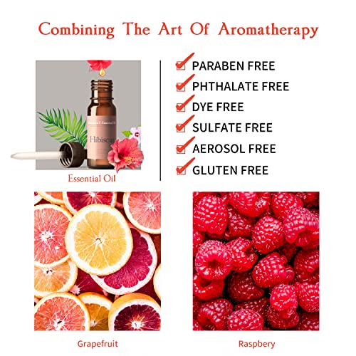 Clean-n-Fresh Toilet Spray 6.8 Oz, Hibiscus Scent, Bathroom Odor Deodorizer, A Great Air Freshener for Room, Home, Travel Size, Up to 400+ Uses, 2 Pack