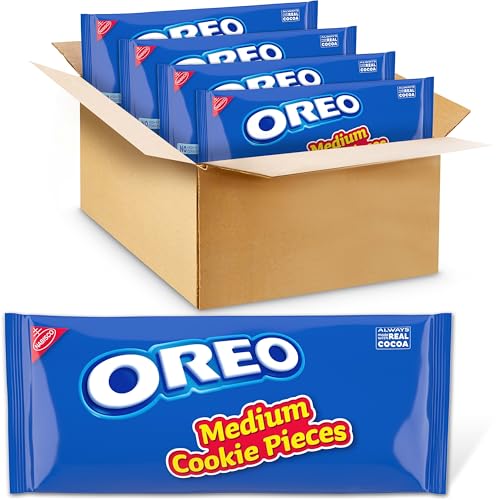 OREO Chocolate Sandwich Cookies Medium Cookie Pieces, 4 - 2.5 lb ...