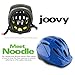 Joovy Noodle Multi-Sport Helmet S-M, Kids Adjustable Bike Helmet, Blueberry