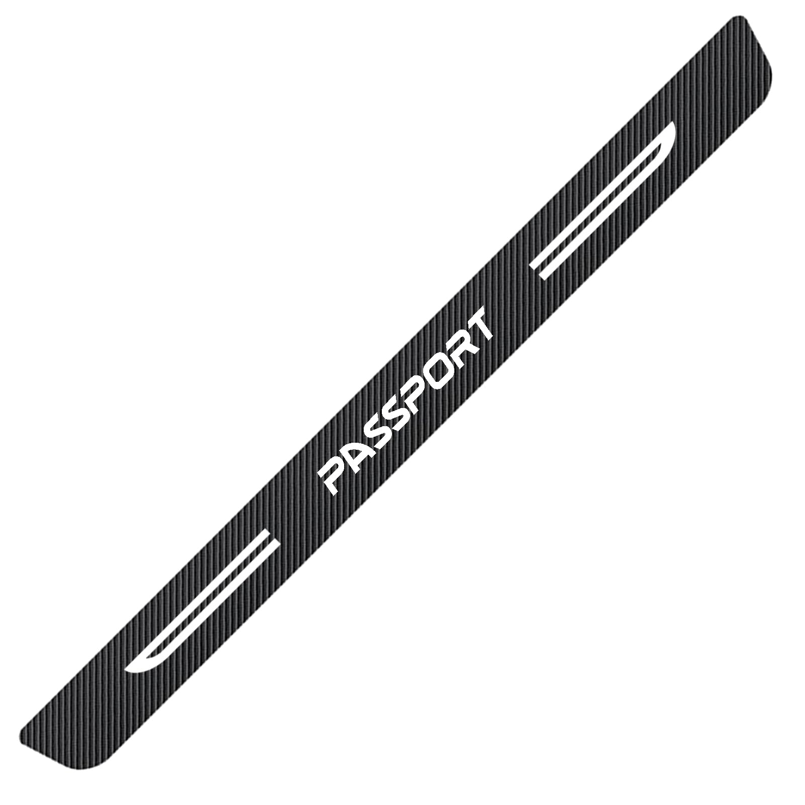 WXH97F Car Rear Bumper Protector for HONDA Passport Carbon Fiber Boot Sill Guard Anti-Scratch Luggage Protective Sticker Self-Adhesive Waterproof Strip 90cm