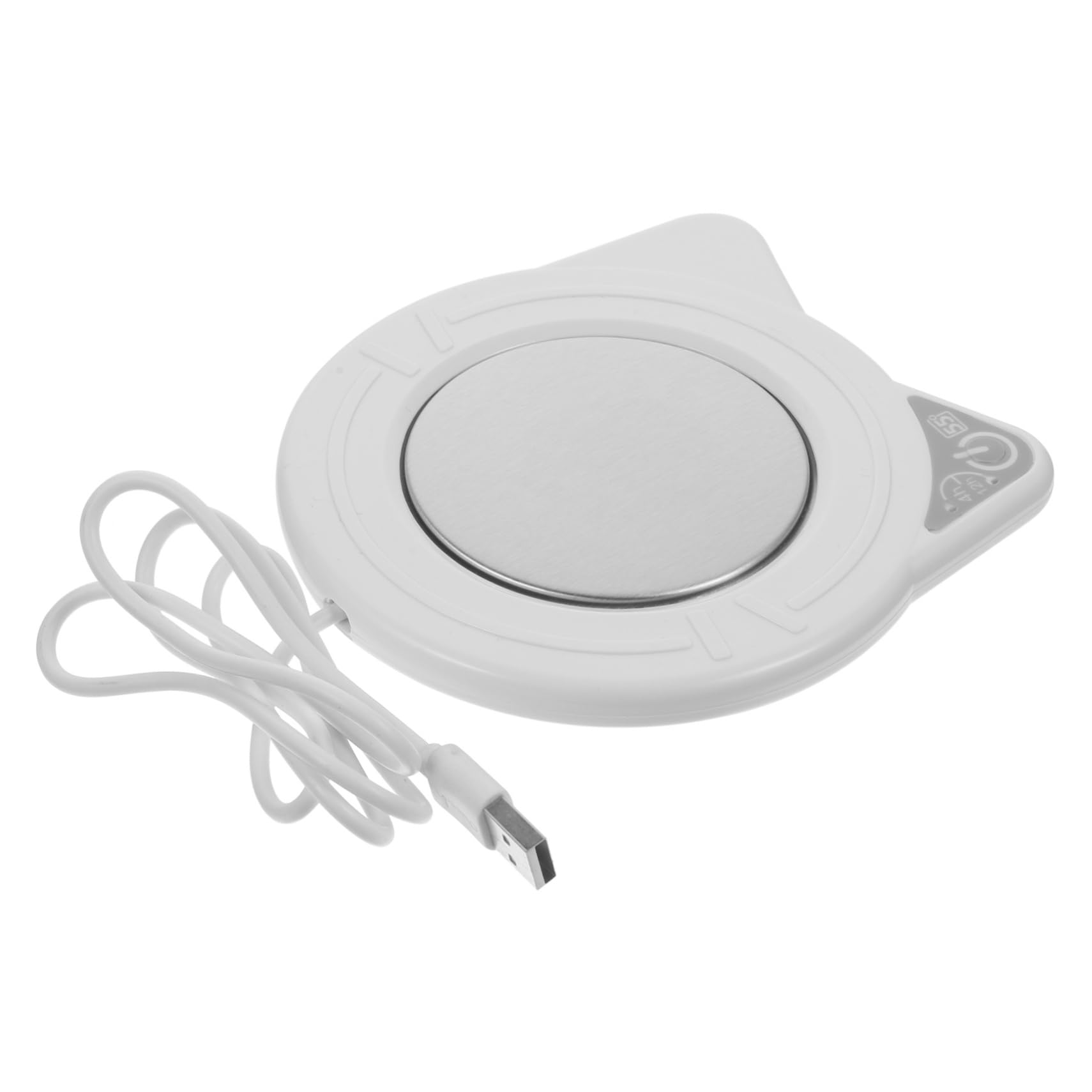 Mikinona Coffee Mug Warmer Electric Mug Heater for Desk 55? Heating Coaster Heat Preservation for Milk Water Beverages