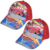 Baseball Cap, 2pcs Cars Baseball Cap, Cartoon Baseball Cap, Kinder Baseball Cap, Cartoon Kinder Caps Jungen, Kinder Cap Cars, Cars Cap, Mädchen Kappe Baseball, Jungen Baseball Cap