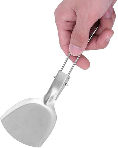 Miniatura 7 de Espátula de acero inoxidable, espátula plegable de chef Craft Select Turner, Berglander, ranurado, herramienta de espátula plegable para peces para