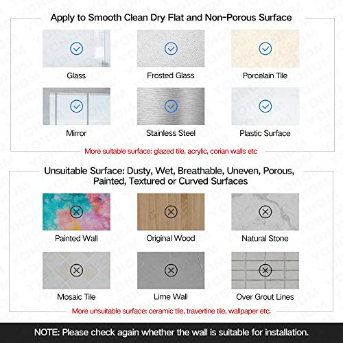 YOHOM 2 stuks vacuüm zuignaphaken badkamer handdoekhaak badkamer zuighaak roestvrij staal wandhaak handdoekhouder… - Image 6