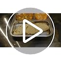 Image of Expresso - Heavy Duty Stainless Steel Square Small Dinner Plate with 3 Sections Divided Mess Trays for Kids Lunch, Camping, Events & Every Day Use Kitchenware, Hello Kitty Design