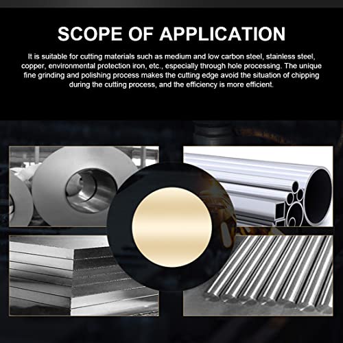 MenYiYDS- 2 x titanbeschichteter Gewindebohrer, Universalgewindebohrer, Maschinengewindebohrer, für Durchgangslöcher (M3-M4)