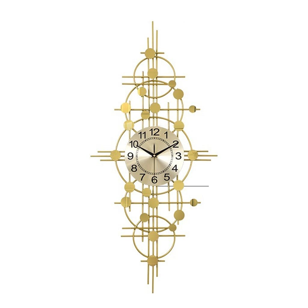 Eines A Silent Decorative Wall Clock Modern Light Luxury Wall Watch Creative Metal Clock Home Living Room Decoration Wall Clock Fashionable Tmospheric Rt Clock Easy To Read