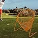 Aymzbd Golf Chipping Practice Net Adjustable Angle Portable Training Equipment Target Accessories for Dad Sports Backyard Exercise, Orange