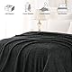Whale Flotilla Kuscheldecke Sofadecke Wohndecke Tagedecke, Weiche und Warme Flanell-Decke, 150x200 cm, Schwarz