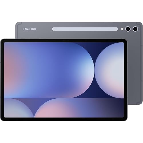 SAMSUNG Galaxy Tab S10+ Plus 5G (256GB, Wi-Fi + Cellular) Fully Unlocked Android Tablet, 12.4” AMOLED, Wi-Fi 6E, S Pen NOT Included, X828U (w/ 25W Super Fast Charger, Moonstone Gray) (Renewed)
