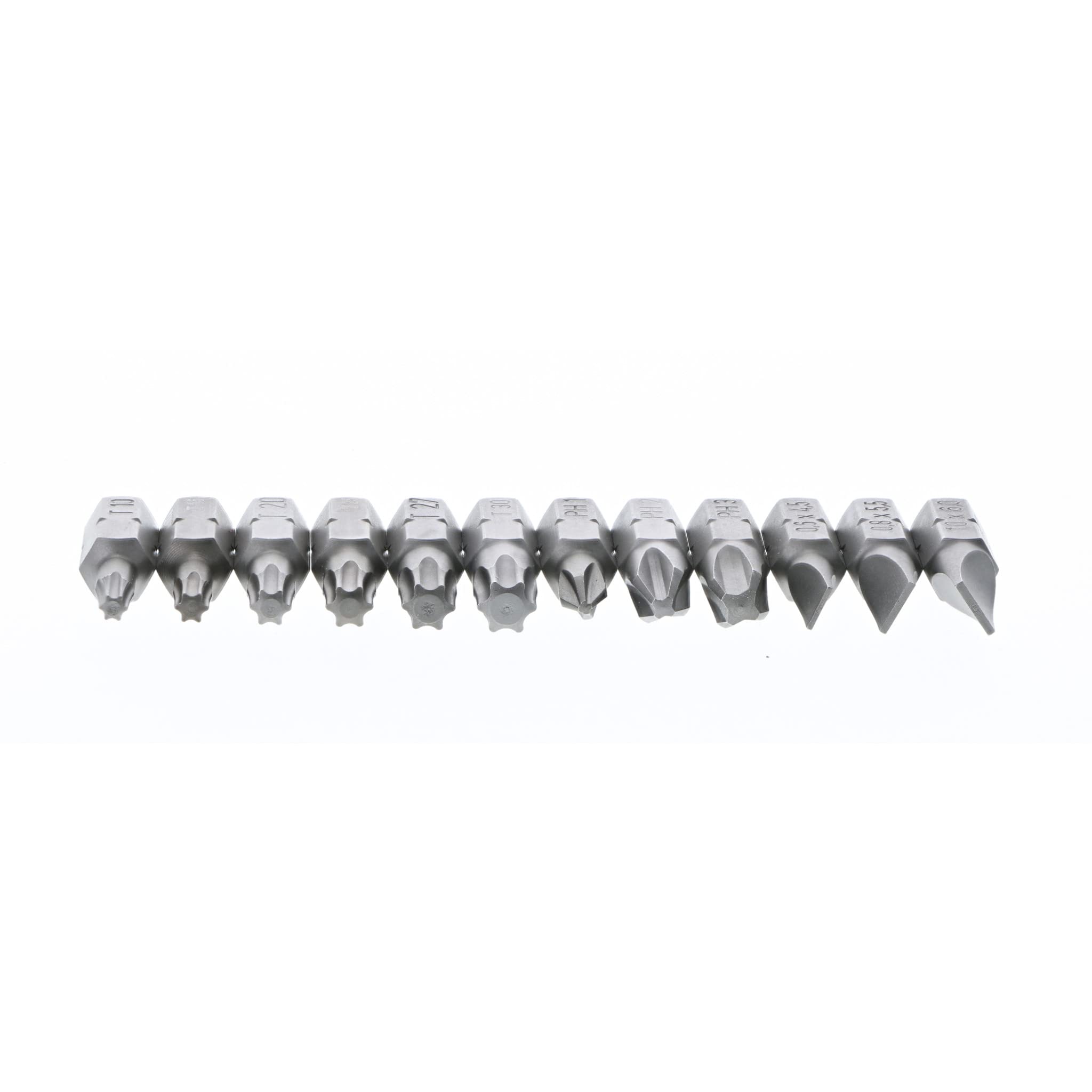 Wiha 38041 pop-up à fente/carré/Phillips/hexagonale métrique/Lot de support pour embouts de tournevis Torx (13 pièces)