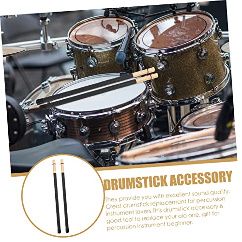 Baquetas profesionales para percusión de bambú miniatura 3