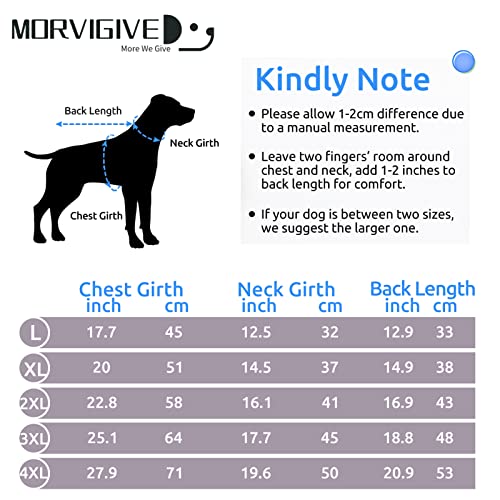 Morvigive Dog Coats For Winter, Super Warm Dog Jacket With Harness Sports Style For Small Medium Dogs, Windproof & Water-Repellent Dog Cold Weather Vest For Walking, Hiking, & Running #TOP3