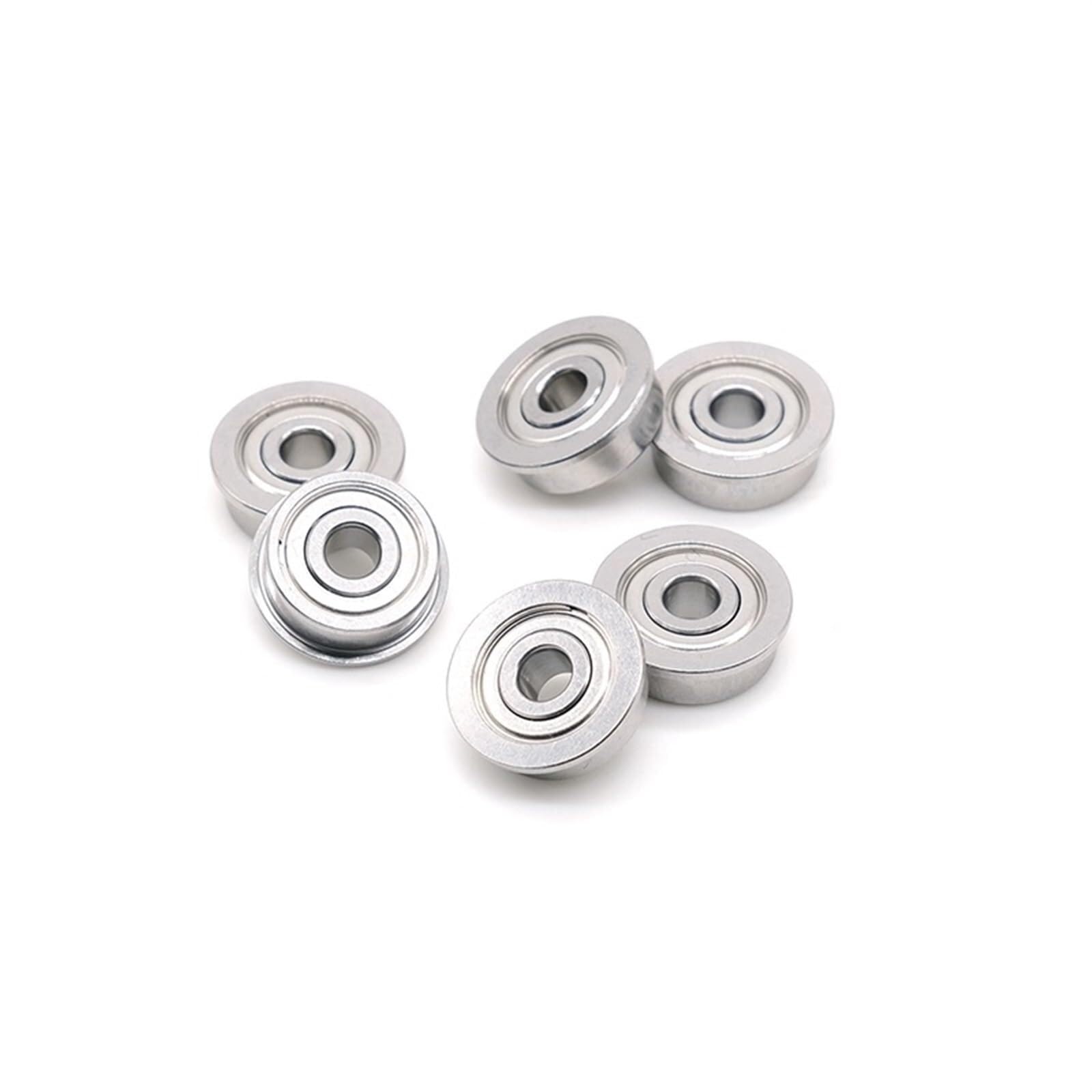 Rodamiento, F693ZZ Rodamiento de brida 3x8x4 mm ABEC-7 (10 PCS) Rodamientos bolas con bridas F693 Z ZZ F619/3ZZ