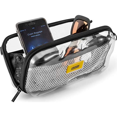 CRASH BAGGAGE Hard Share Mini Travel Case | Transparent2