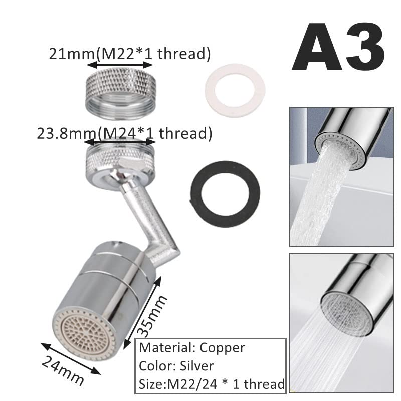 Adaptateur d'extension flexible contre les éclaboussures d'eau - 7