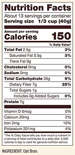Bob's Red Mill Cereal Oat Bran, 18-Ounce (Pack of 3) - image 3