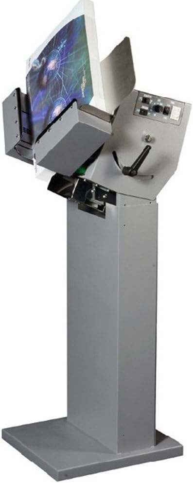 Duplo UJ-500AS Anti-Static Air Jogger; Unique vibration system for efficient paper jogging, edge aligning and drying; Ionized, air-assisted blowing effective for the reduction of static electricity; Small footprint for easy portability