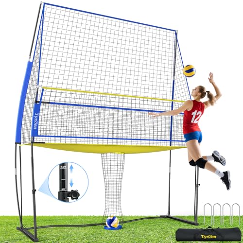 TYRSEN Volleyball Practice Net with...
