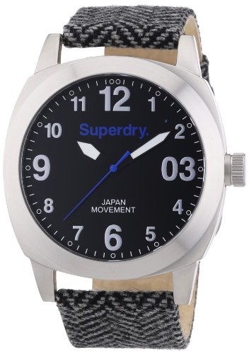 Superdry Thor Tweed Analog Black Dial Mens Watch-SYG126SM (B00ENWSHV0) Amazon Price History, Amazon Price Tracker