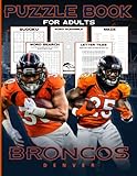  Denver Puzzle Book: Relaxation Broncos Letter Tiles Activities Books For Adult Relaxing