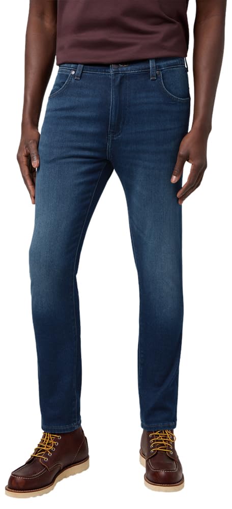 Wrangler Men's Larston Jeans, Fog, 34 W/34 L