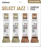 D’Addario Woodwinds D'Addario Select Jazz Soprano Saxophone Reed Sampler Pack, 3S/3M (DSJ-I3S)